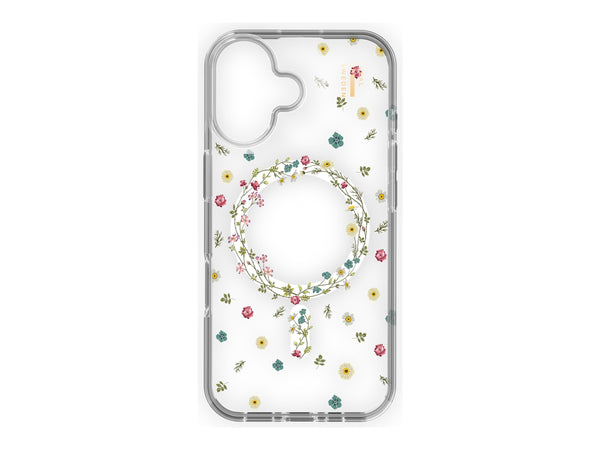 iDeal Mobilskal iPhone 16 Plus Magsafe - Genomskinlig Floral