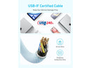 Anker Zolo 240W USB-C till USB-C-laddkabel 1 m - Vit