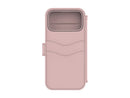 Plånbok med magnetiskt skal iPhone 17 Pro Max - Rosa