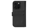 Plånbok med magnetfodral iPhone 16 Pro - Svart