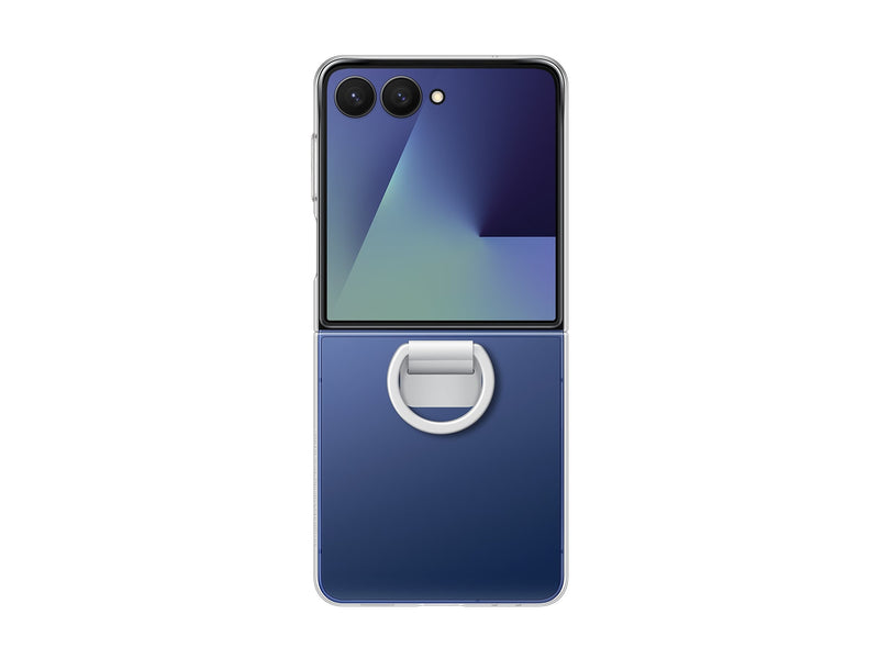 Samsung Ring Silikonfodral Samsung Z Flip7 - Transparent