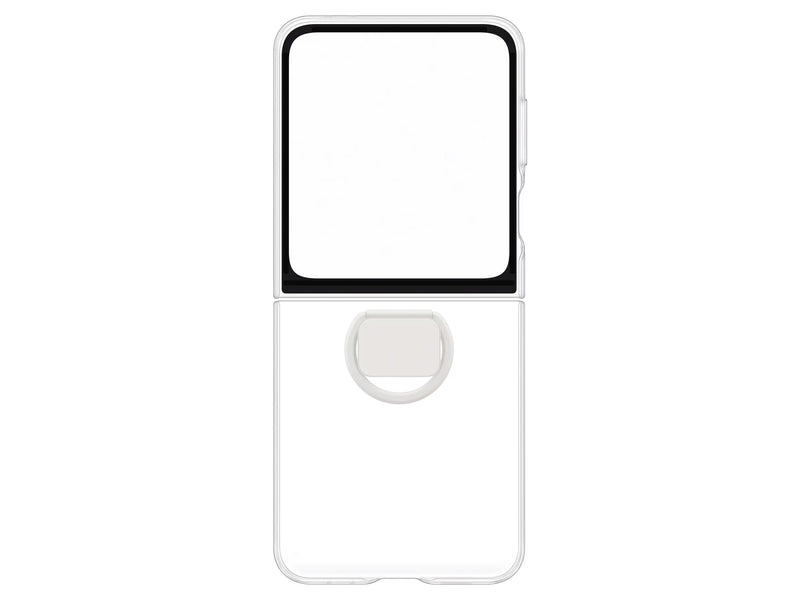 Samsung Silikonskal m/ring Samsung Z Flip6 - Transparent