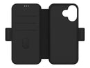 Nordfjord Slim Plånboksfodral iPhone 17 - Svart