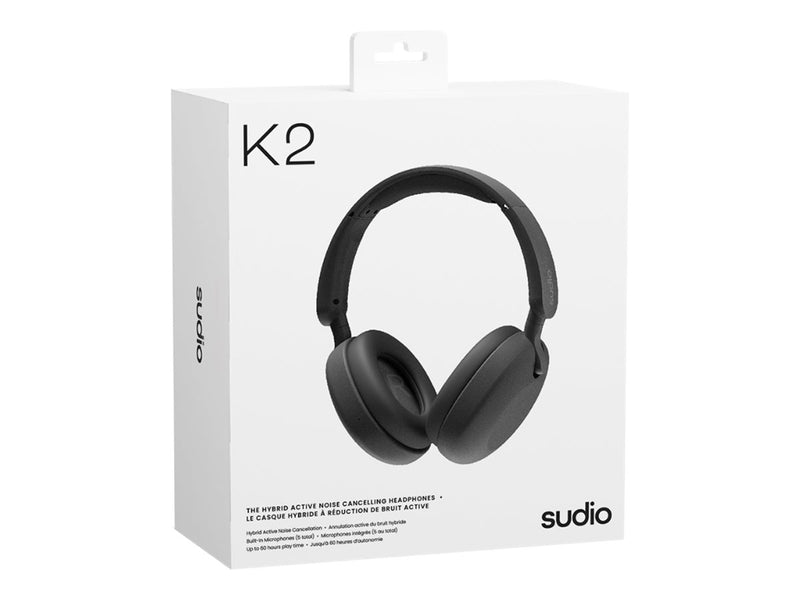 Sudio K2 ANC Trådlösa hörlurar - Svart