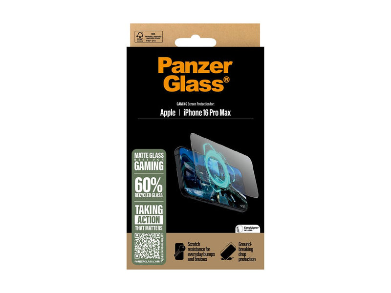 PanzerGlass Gaming Screen Skärmskydd iPhone 16 Pro Max