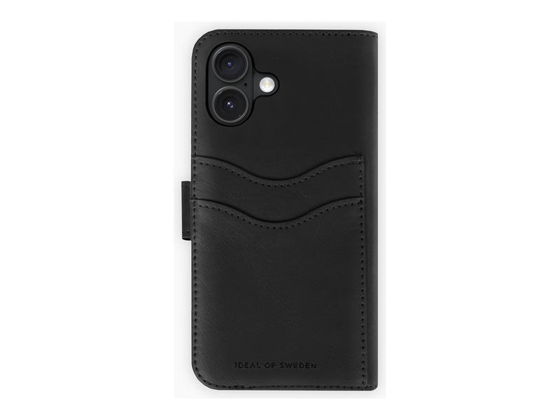 iDeal Magnet+ Plånboksfodral iPhone 16 - Svart