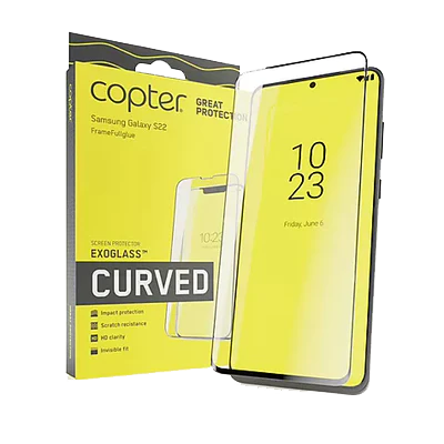 Copter Curved Exoglass iPhone 14 Pro Full Glue