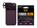 PanzerGlass Fender Hoops kameraskydd iPhone 18 Pro - Röd