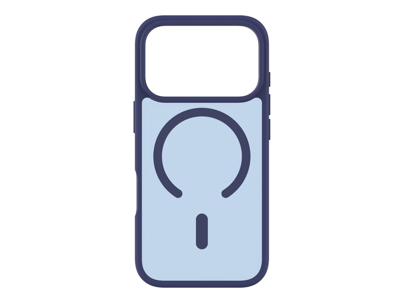 Frosted TPU-deksel iPhone 17 Pro Magsafe - Blå