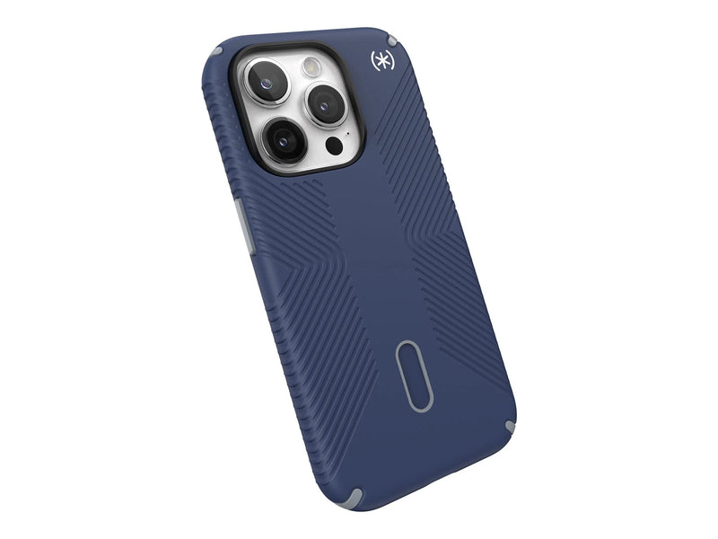 Speck Grip Skal iPhone 15 Pro Magsafe – Blå