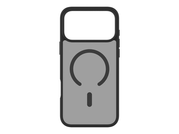 Frosted TPU-deksel iPhone 17 Pro Max Magsafe - Svart