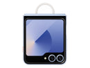 Samsung Silikonskal m/ring Samsung Z Flip6 - Transparent