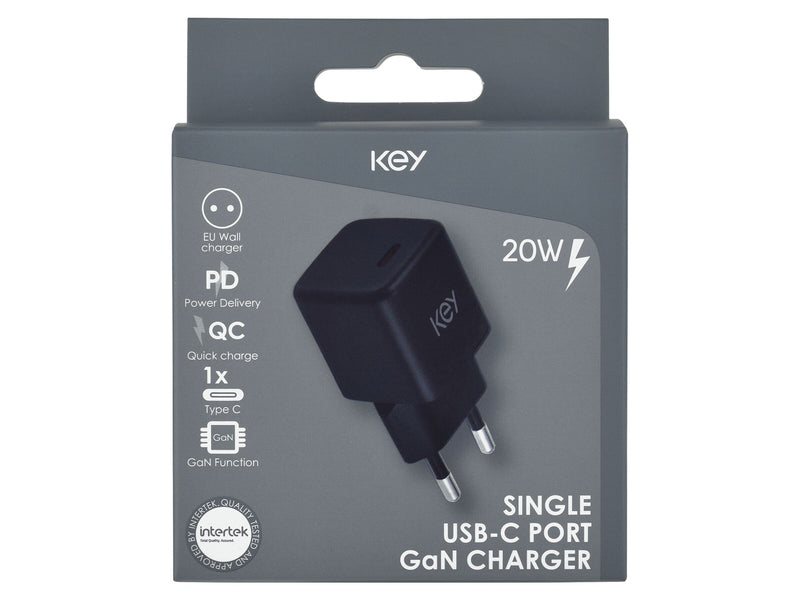 Key GaN 20W Strömadapter USB-C
