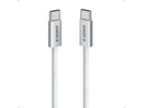 Anker Zolo 240W USB-C till USB-C-laddkabel 1,8 m - Vit