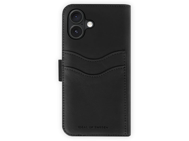 iDeal Magnet+ Plånboksfodral iPhone 16 - Svart