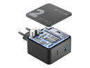 CellularLine 20W Multipower 2 Pro+ Strömadapter USB-A och USB-C