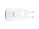 Key 65W Trio Strömadapter 2 x USB-C + USB-A