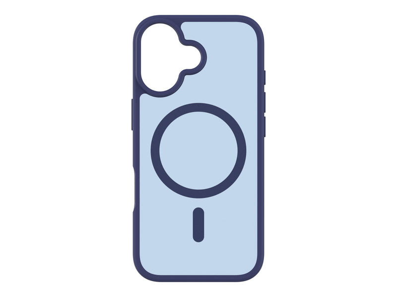 Frosted TPU-deksel iPhone 17 Magsafe - Blå