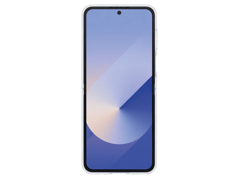 Samsung Silikonskal m/ring Samsung Z Flip6 - Transparent