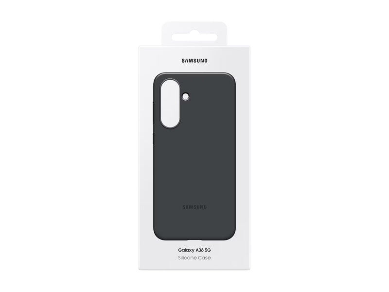 Samsung Silikonfodral Samsung A36 - Svart