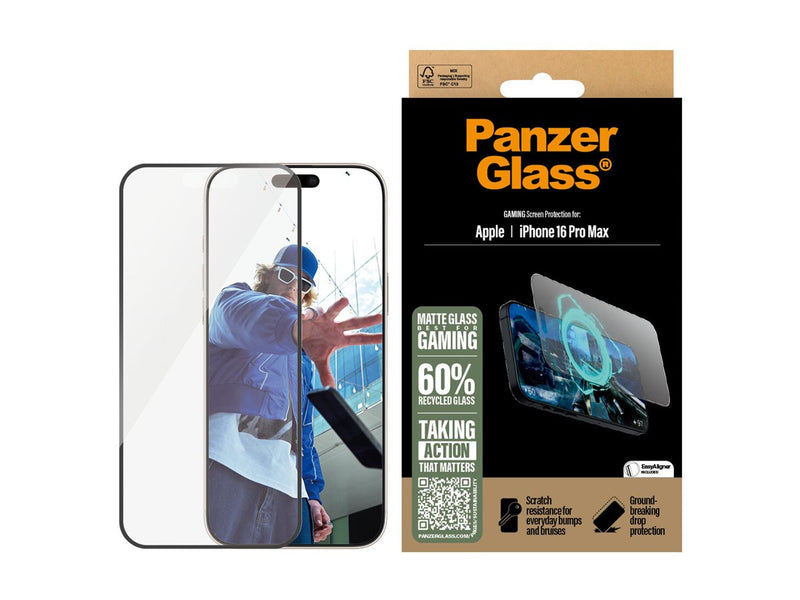 PanzerGlass Gaming Screen Skärmskydd iPhone 16 Pro Max