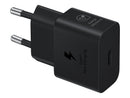 Samsung 25W GaN Strömadapter USB-C - Svart