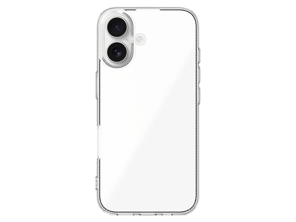 Silikonfodral iPhone 16 - Transparent