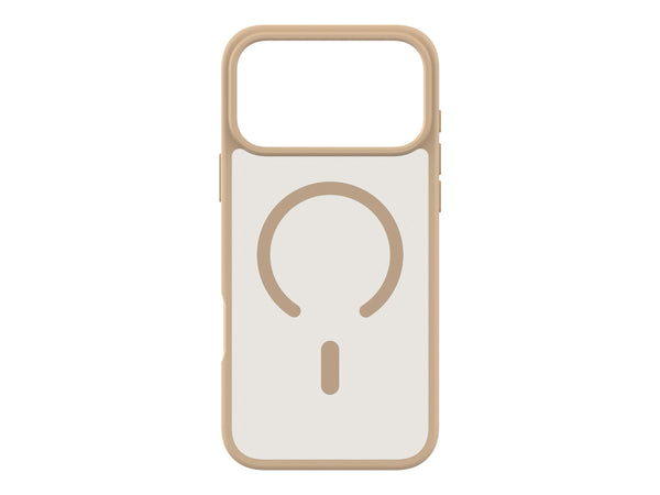 Frosted TPU-deksel iPhone 17 Pro Max Magsafe - Beige