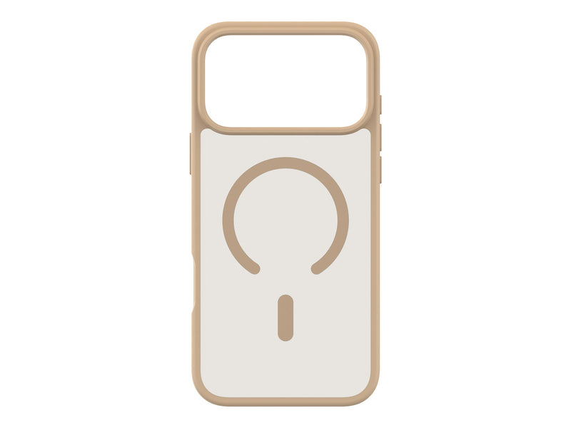 Frosted TPU-deksel iPhone 17 Pro Max Magsafe - Beige
