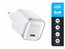 Anker Nano 45W laddare - Vit