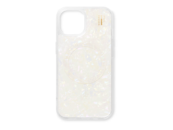 iDeal Pearlized Mobilfodral iPhone 16e/15/14/13 - Vit