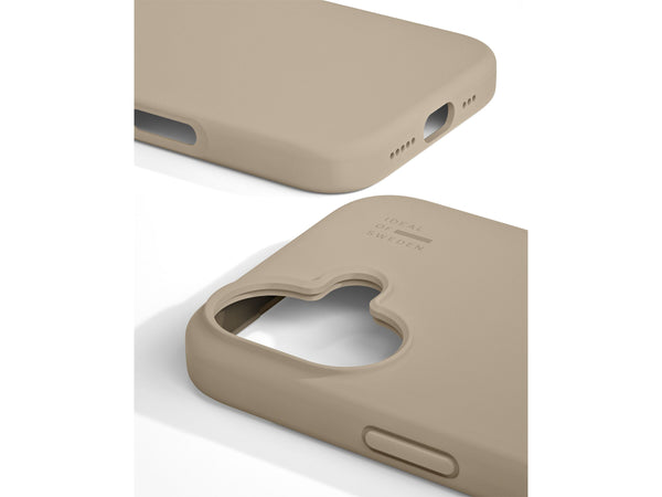 iDeal Silikonfodral iPhone 16 Magsafe - Beige