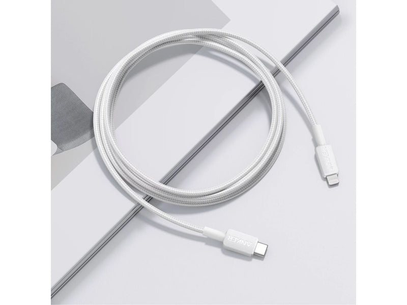Anker 322 laddkabel USB-C till Lightning 0,9 m