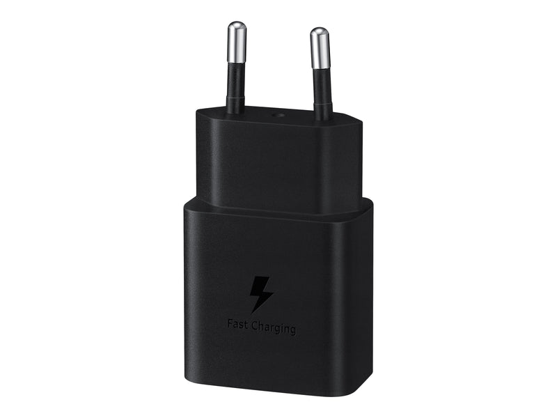 Samsung 15W Strömadapter med kabel USB-C - Svart