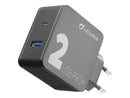 CellularLine 20W Multipower 2 Pro+ Strömadapter USB-A och USB-C