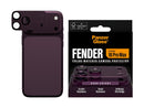 PanzerGlass Fender Hoops kameraskydd iPhone 18 Pro Max - Röd